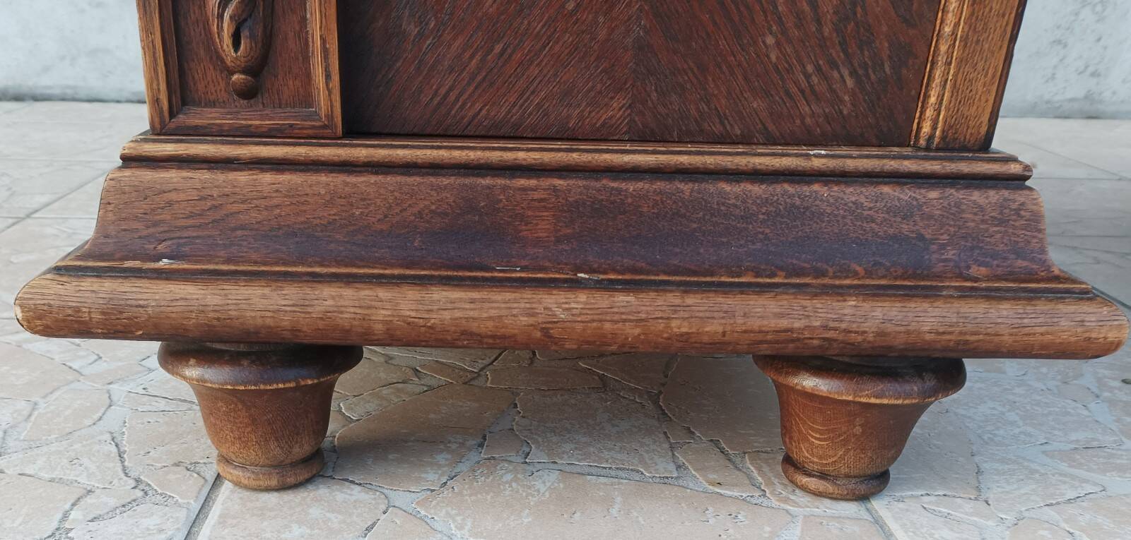 Art Deco oak desk