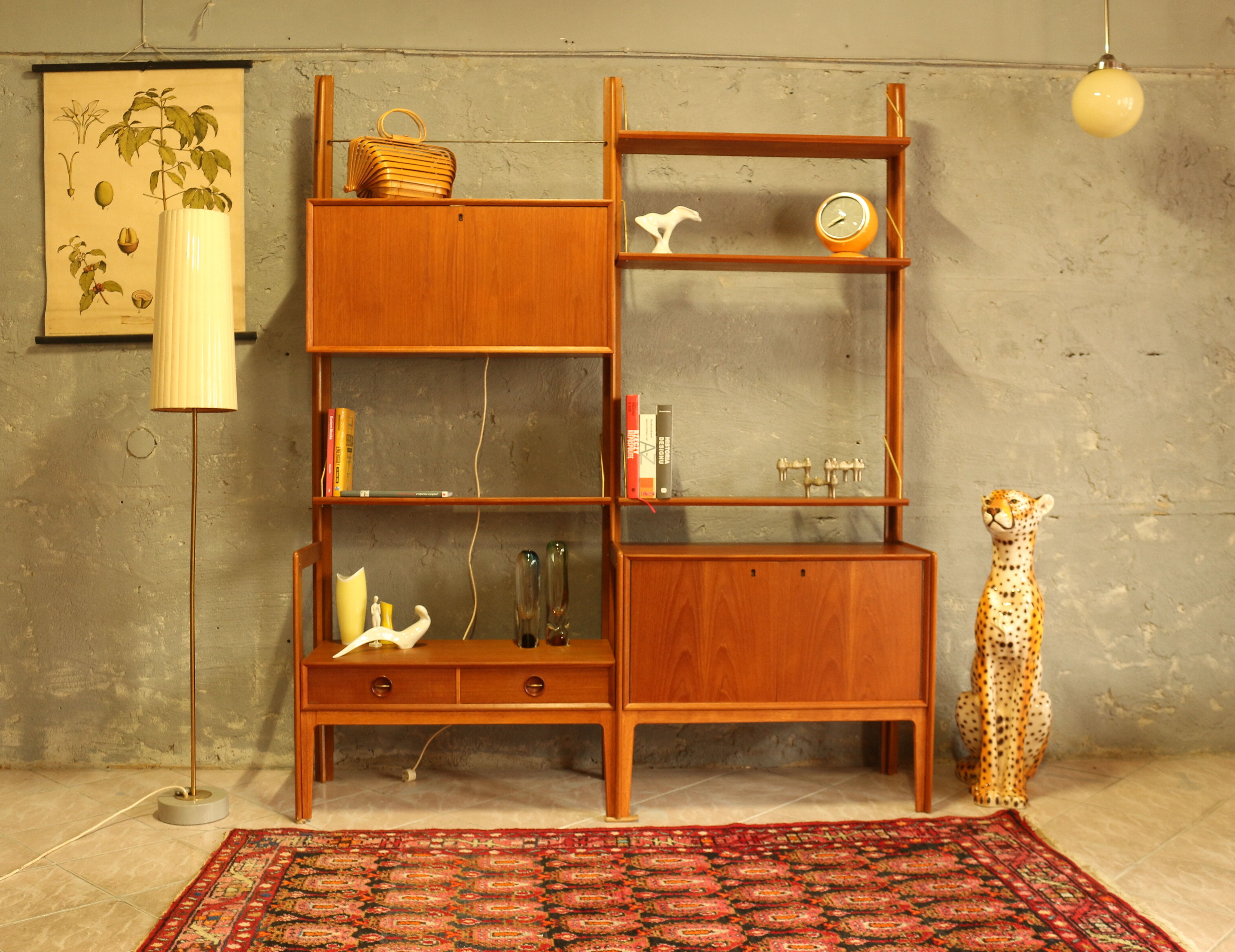 Mid Century Gustav Bahus bookcase, 1960