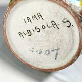 Jarrón de cerámica "IAMA Albisola". Italia, 1970s.