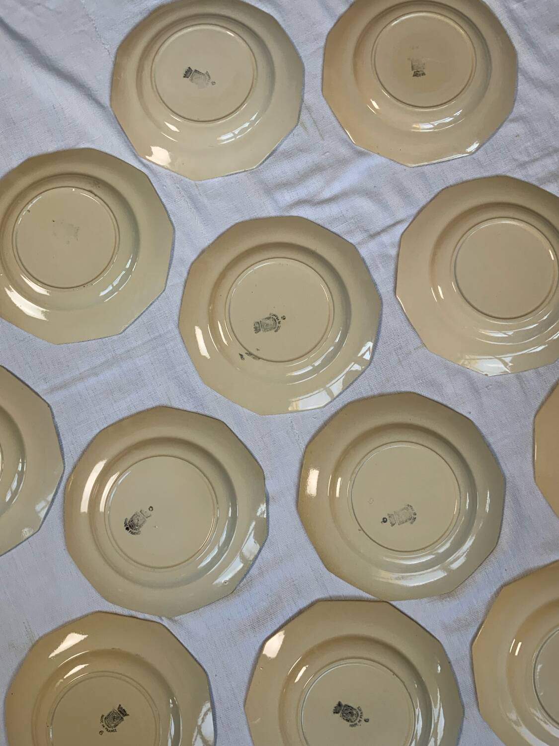 Ironstone plates