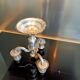 Candlestick candlestick 3 fires silver
