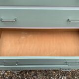 Commode pieds compas vintage 1950