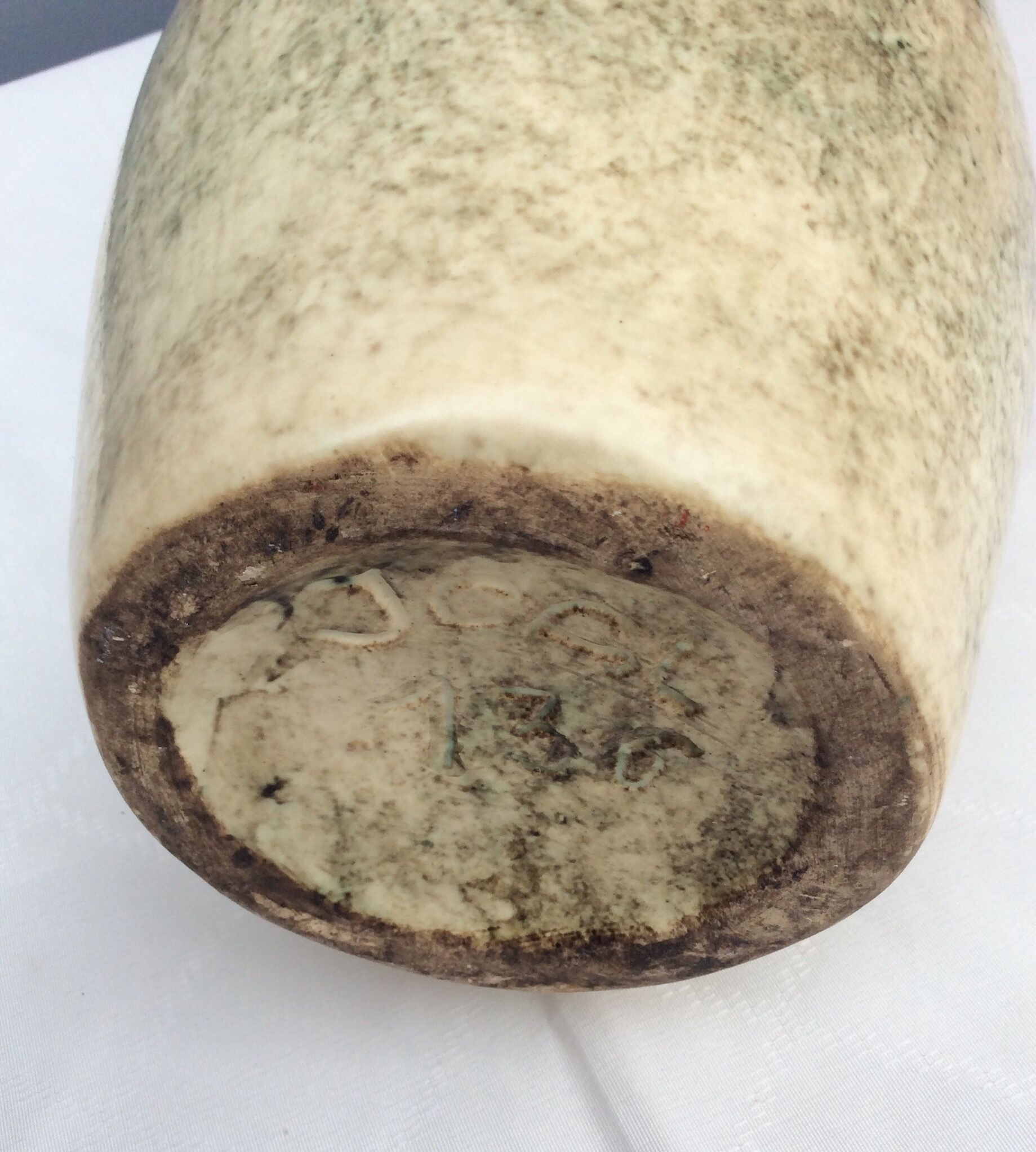 Ceramic vase signed “Joal”, 50s/60s