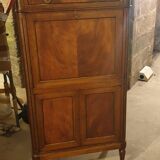 Louis XVI solid mahogany secretary