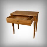 Small walnut console table, Restoration period – early 19th century.