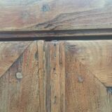 Old walnut or low sideboard buffet