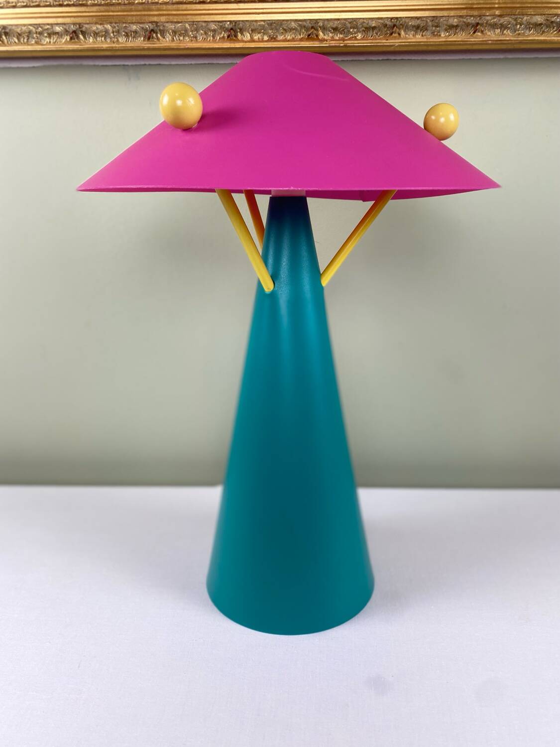 Colorful vintage lamp