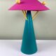 Colorful vintage lamp