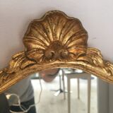 Golden mirror 52x32cm