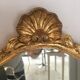 Golden mirror 52x32cm