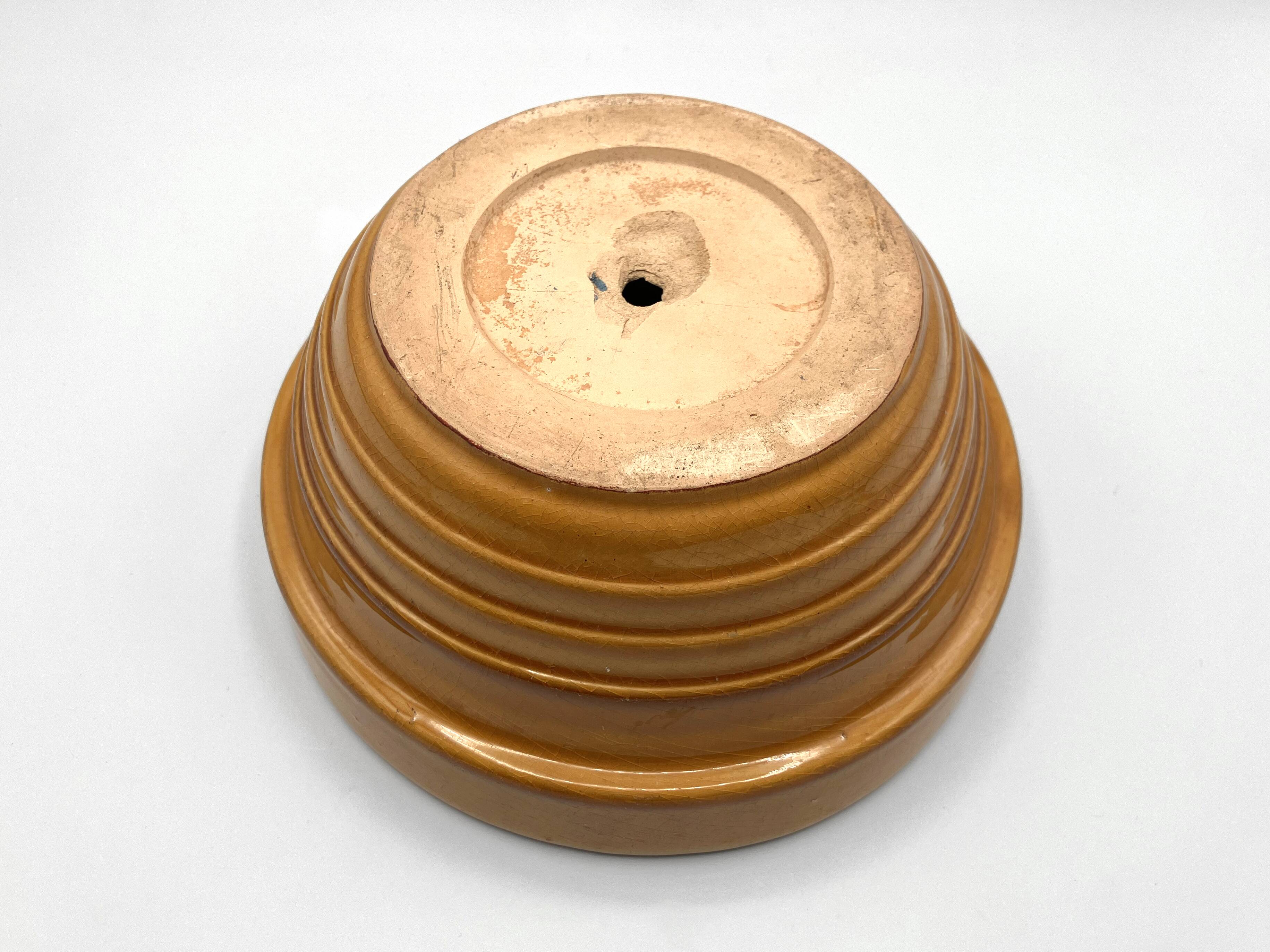 Trio of 1950s ceramic planters