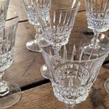 50s crystal glasses