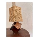 Vintage wooden lamp