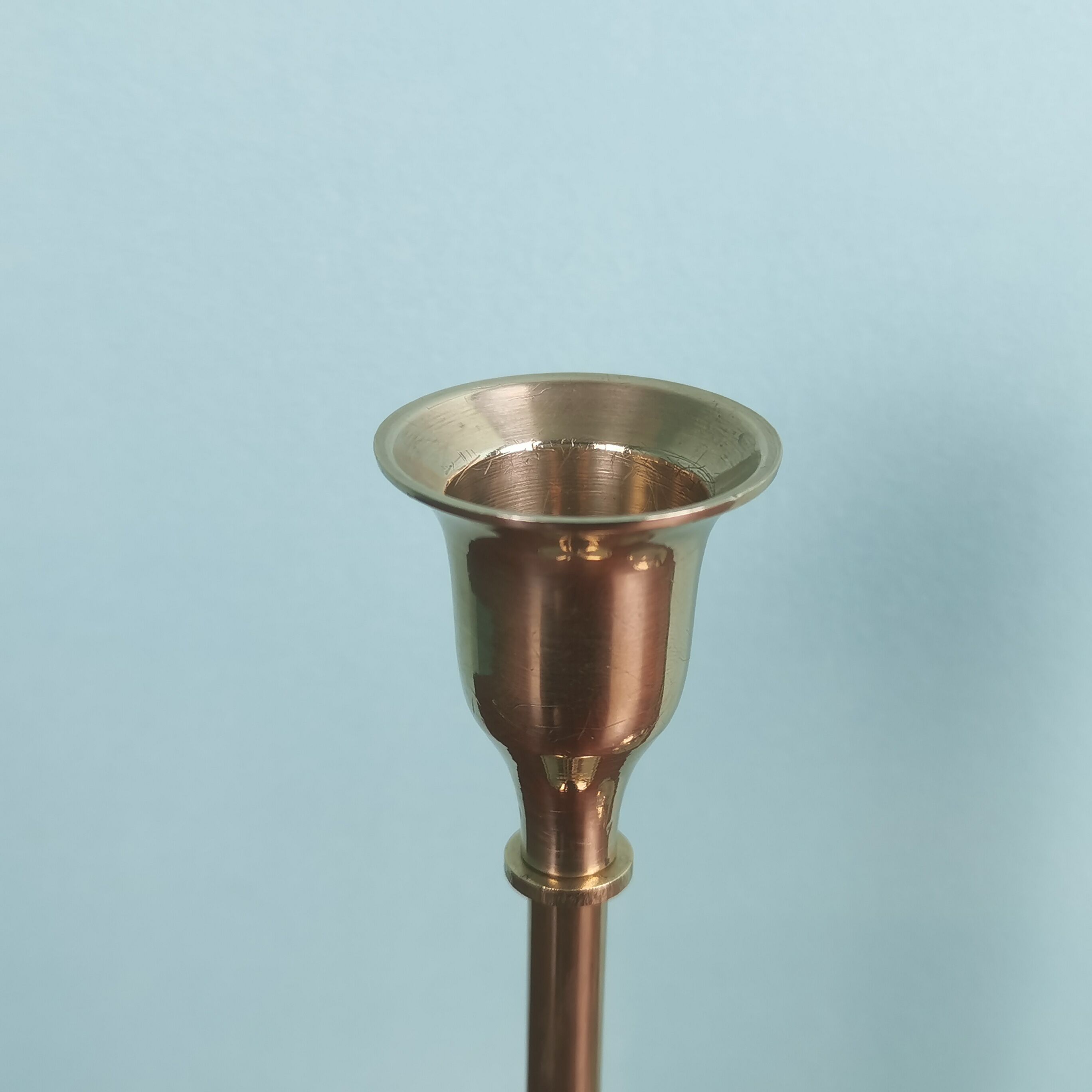 Brass candle holders