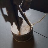 Metal lamp pushed back 1900