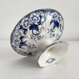 "Flora" ironstone fruit bowl, Creil and Montereau