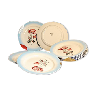 Lot plates Digoin Sarreguemines