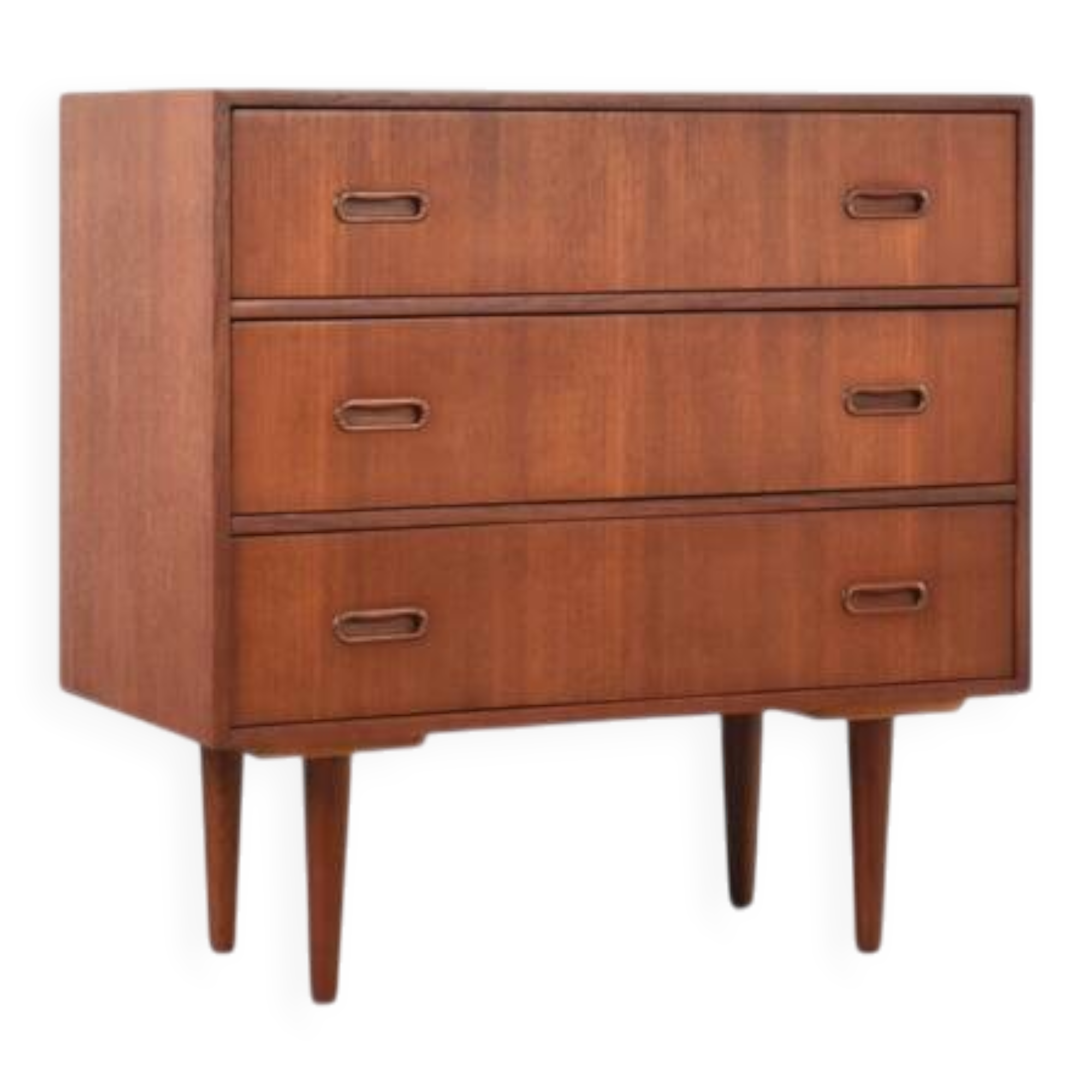 Mid-Century Danish Teak Chest of Drawers, 1960s.