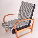Art deco reclining chair made in 1930s germany