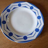 2 old dishes Digoin and Sarreguemines