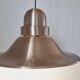 Large Midcentury Copper Pendant, Denmark, 1970s