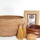 Swedish Folk Art Root Basket, Sweden 19th century