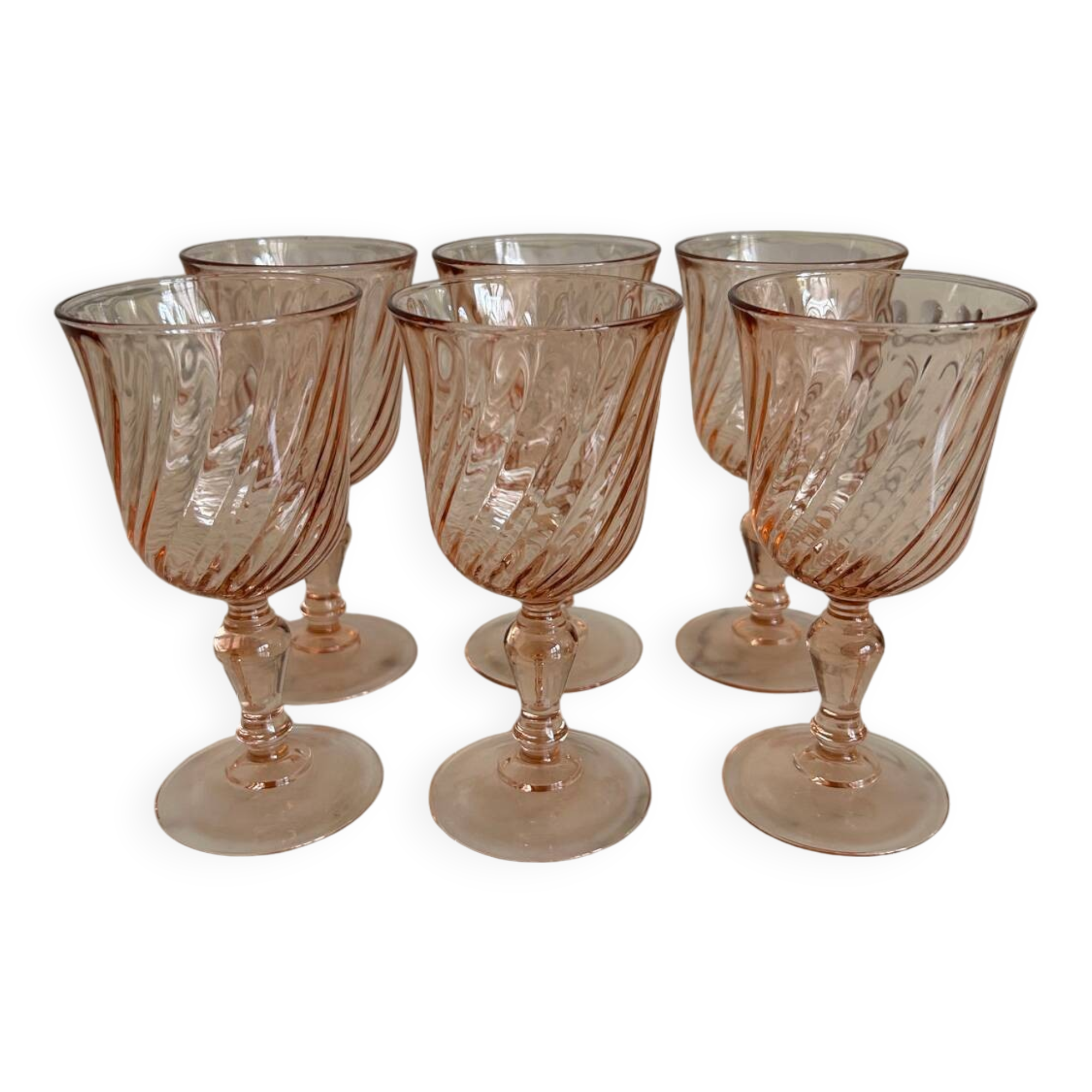Série de 6 verres à vin Rosaline luminarc