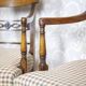Fauteuils en chêne vintage, années 1940, ensemble de 4