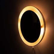 Back cover mirror by Mathieu Matégot for Artimeta, 1950s.