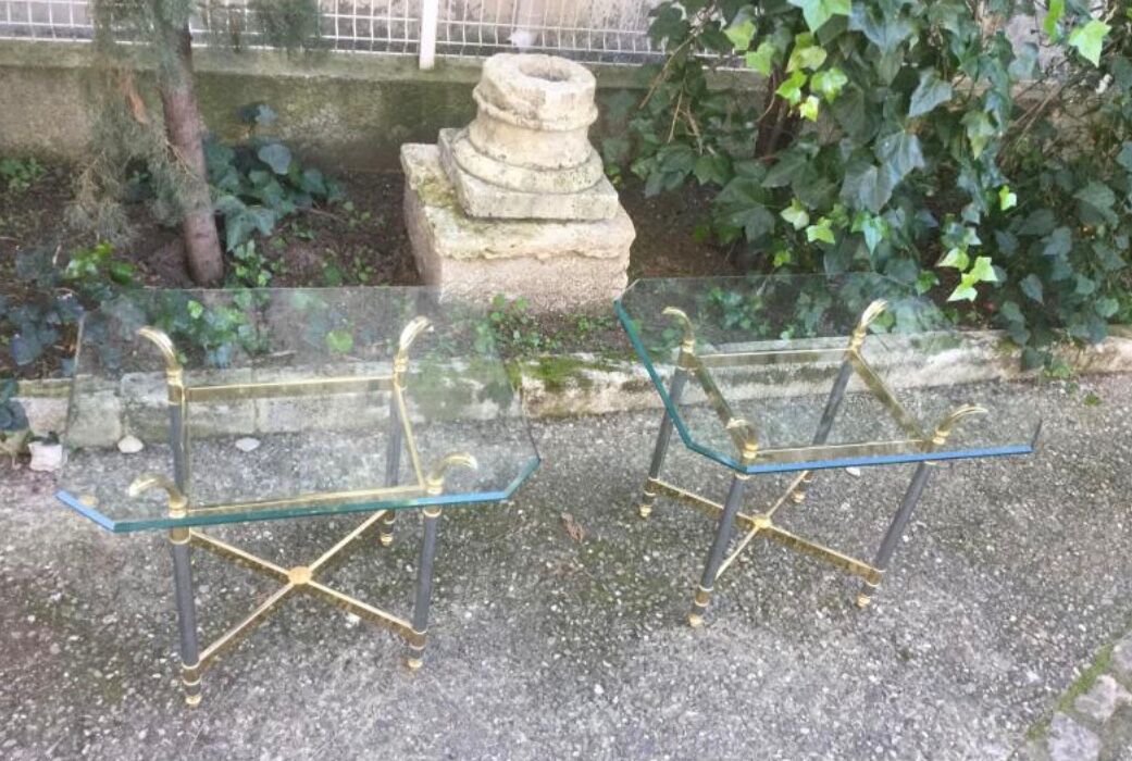 Pair of sofa tips circa 1980