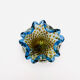Coupe Murano – Bullicante - inclusion Or & Argent  – Circa 1960