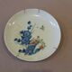 Asian plate with floral decoration