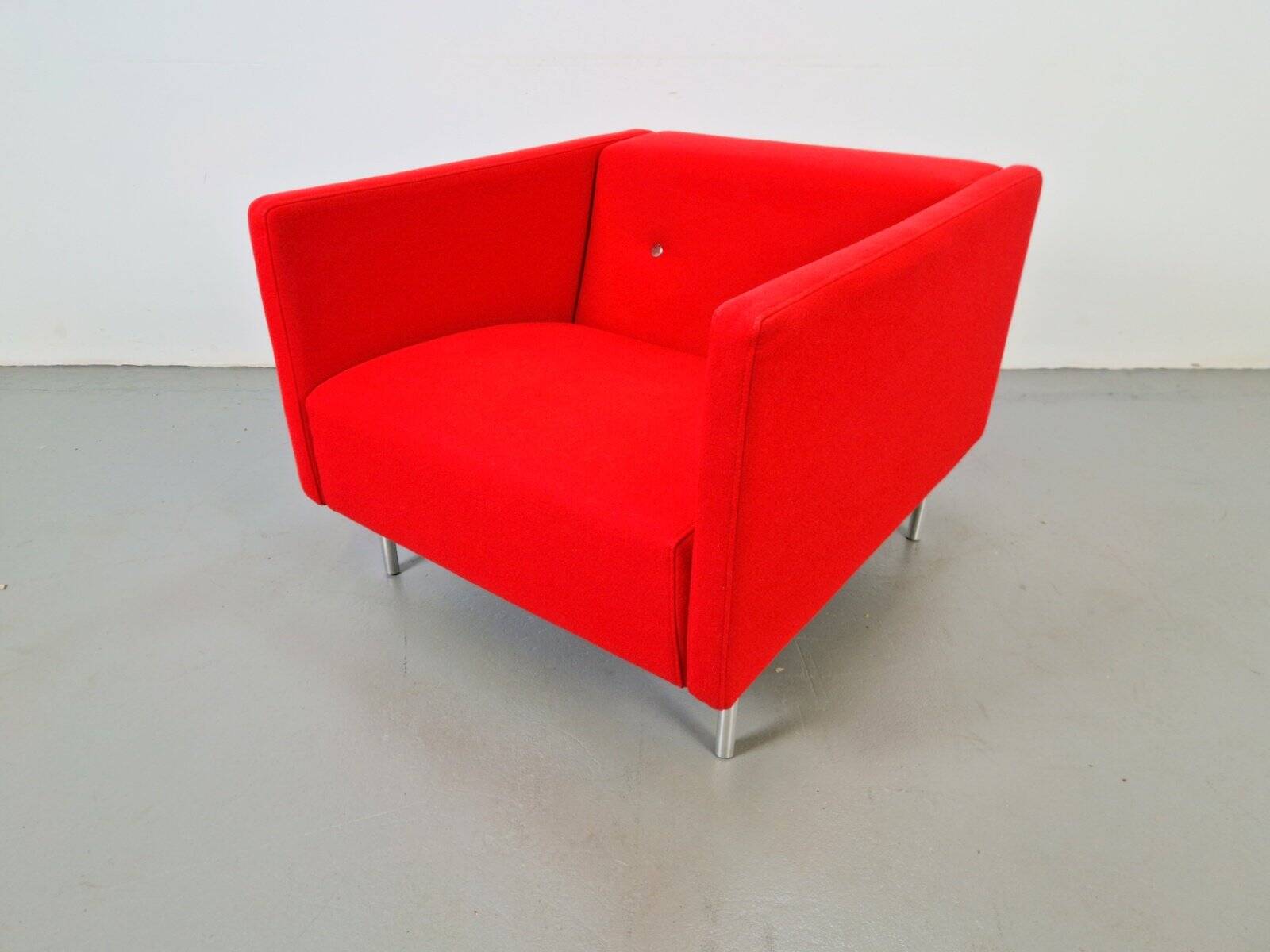 Dutch Modern Red Bottoni Armchair by Marcel Wanders for Moooi, 2010s