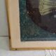 Lithographie originale de Pierre-Henri Jacquot(1929-2009), Hommage à Vaucanson, composition d'oiseau