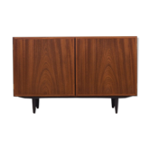 Mahogany cabinet, Danish design, 1970s, manufactured by Omann Jun
