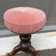 Mahogany piano stool 1920