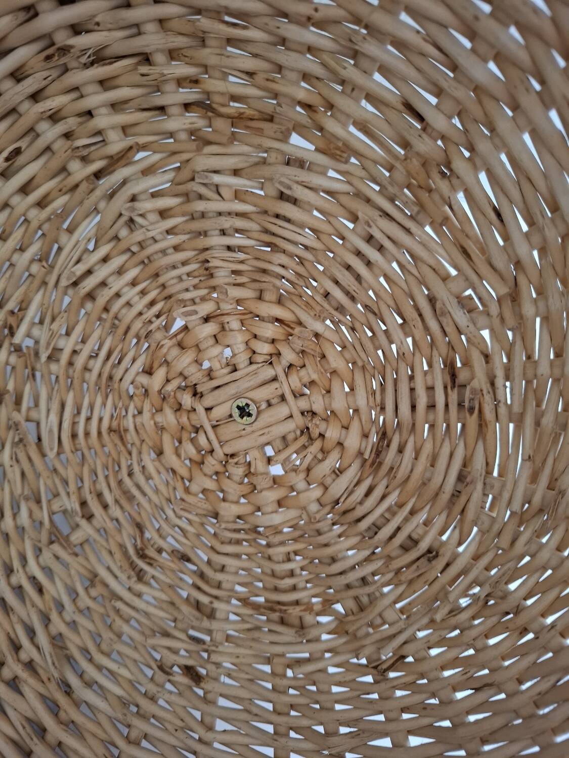 Tray and its vintage wicker bell