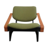 Low chair Jumbo 174 green by Olof Ottelin, 1950s