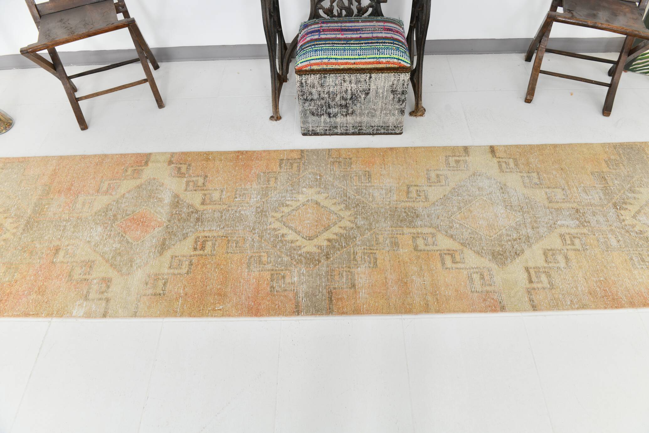 3x11 Classic Vintage Runner Rug, 80x335Cm