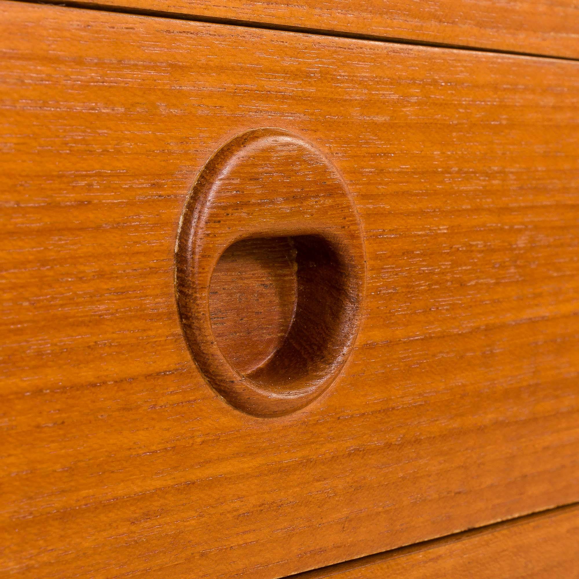 Ergo one bay teak wall unit, Norway, 1960s