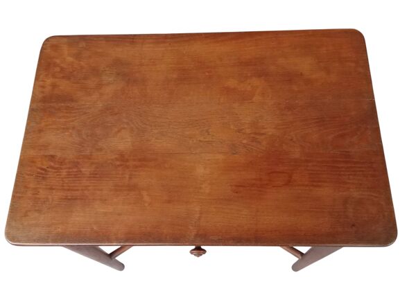 Ancien bureau table d'appoint en bois