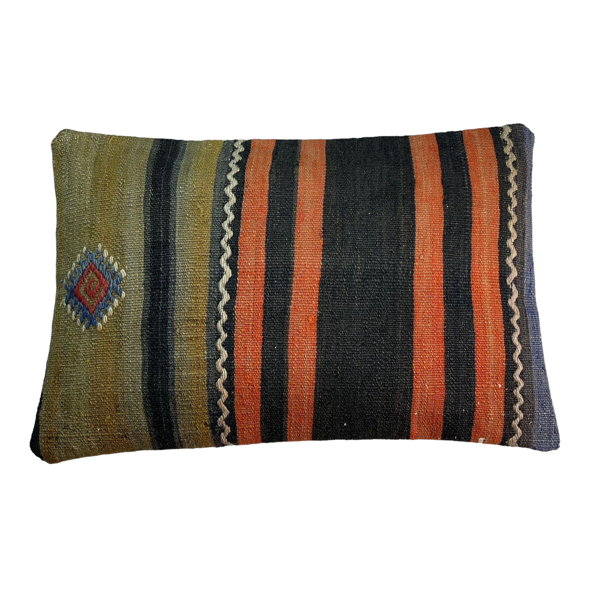 Vintage turkish kilim cushion cover