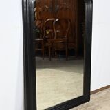 Large Blackened Wooden Mirror, Louis-Philippe style – Mid-19th century