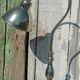 Chrome metal design table lamp – swan neck style