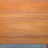 Mid-Century Teak Desk by Gunnar Nielsen for Tibergaard, Denmark, 1960s