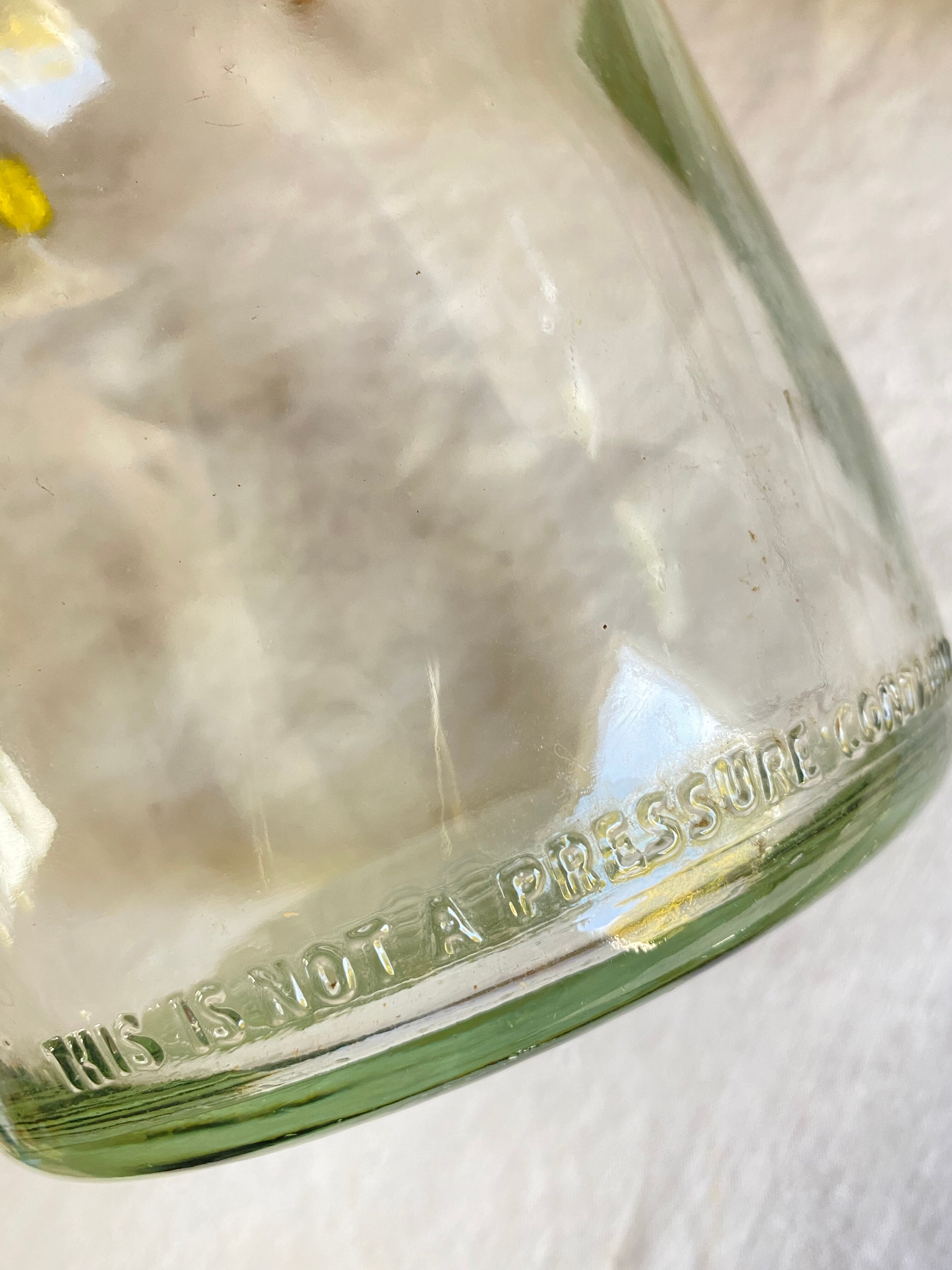 Vintage double-handled canister