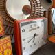 Pendule Jaz transistor orange vintage