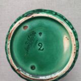 Barbotine jug from SARREGUEMINES