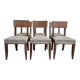 Set of 6 Art Deco chairs - 1950 in mahogany