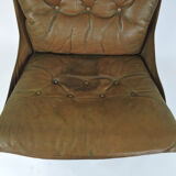 Falcon Chair and Ottoman by Sigurd Ressell, 1970s